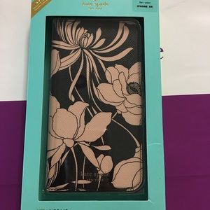 Kate spade iPhone XR folio case NWT